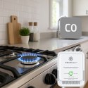 Qoltec Certyfikowany Czujnik tlenku węgla (czadu) | detektor CO | alarm 85dB | LED