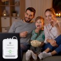 Qoltec Certyfikowany Czujnik tlenku węgla (czadu) | detektor CO | alarm 85dB | LED