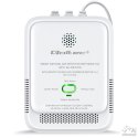 Qoltec Certyfikowany Czujnik wycieku gazu ziemnego | detektor CH4 | NG | Tuya | Wi-Fi | alarm 85dB | LED