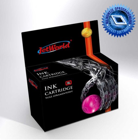 Tusz JetWorld Magenta HP 912XL zamiennik refabrykowany 3YL82AE (wskazuje poziom tuszu) (produkt działa z urządzeniami HP+ wersją Tusz JetWorld Magenta HP 912XL zamiennik refabrykowany 3YL82AE (wskazuje poziom tuszu) (produkt działa z urządzeniami HP+ wersją