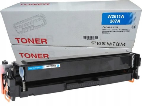 Toner do HP 207A Cyan W2211A, M255dw, M255nw M282nw M283cdw, M283fdn, CHIP
