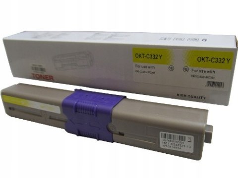Toner do OKI C332 Yellow, Oki C332dn, Oki C332dnw, Oki MC363dn MC363dnw /WB
