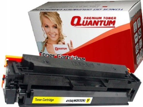Wysokowydajny Toner do HP 415X, Yellow, HP W2032X do HP M454dn HP M479dw
