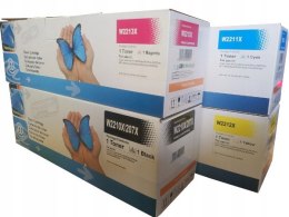 4x Wysokowydajny Toner do HP 207X, HP Color LaserJet Pro M255, M282, M283