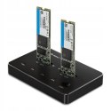 Stacja dokująca dysków SSD: 2 x M.2 SATA 6 Gb/s
