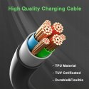 Kabel prosty do ładowania samochodu Standard Typ 2 długość 5m 7 kW 32A 230V