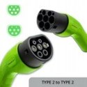Kabel prosty do ładowania samochodu Standard Typ 2 długość 5m 7 kW 32A 230V