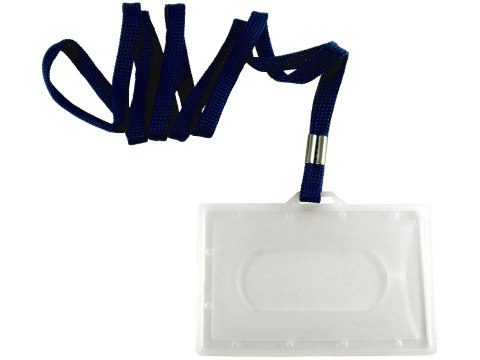 Identyfikatory Holder twardy / czarna smycz op 50 Identyfikatory Holder twardy / czarna smycz op 50