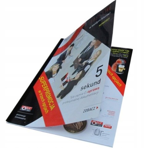 Okładki do termobindownicy A4 50mm [500 kartek]