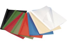 Eleganckie termookładki Okładki do termobindownicy Opus 1,5mm 25szt Czarne
