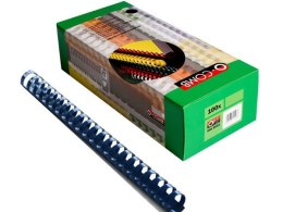 Grzbiety do bindowania Opus O.Comb Super 12mm op. 100 szt Niebieskie