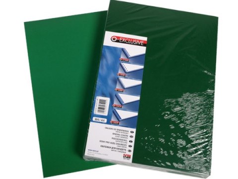 Okładki do bindowania A4 Opus Exclusive Lakierowane. Chromolux Zielone Okładki do bindowania A4 Opus Exclusive Lakierowane. Chromolux Zielone