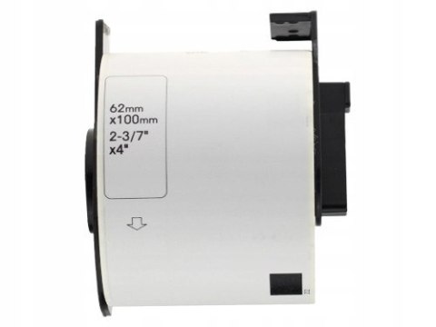 Etykiety do Brother DK-11202 62mx102mm Białe. Kompletne z uchwytem Etykiety do Brother DK-11202 62mx102mm Białe. Kompletne z uchwytem