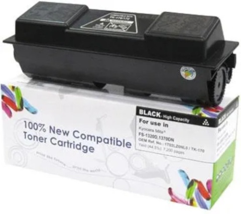 Toner Cartridge Web Czarny Kyocera TK170 zamiennik TK-170 Toner Cartridge Web Czarny Kyocera TK170 zamiennik TK-170