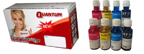 8x Tusz GT51 XL, HP GT52 XL HP INK TANK 315 410