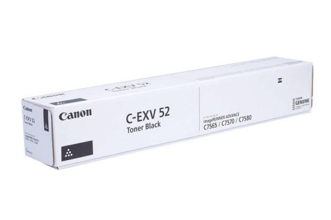 Oryginalny Toner Black Canon ADV iR-C7565, iR-C7570, iR-C7580 (C-EXV52BK, CEXV52BK, 0998C002) Oryginalny Toner Black Canon ADV iR-C7565, iR-C7570, iR-C7580 (C-EXV52BK, CEXV52BK, 0998C002)