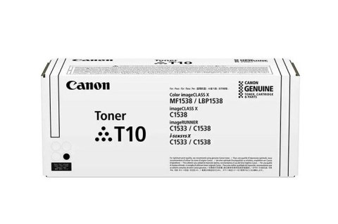 Oryginalny Toner Black Canon i-SENSYS X C1533, C1538 (T10BK, 4566C001) Oryginalny Toner Black Canon i-SENSYS X C1533, C1538 (T10BK, 4566C001)