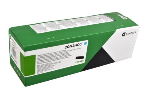 Oryginalny Toner Cyan Lexmark CS331, CX331 (20N2HC0) Oryginalny Toner Cyan Lexmark CS331, CX331 (20N2HC0)
