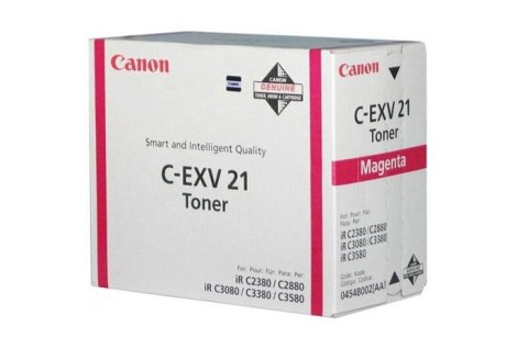 Oryginalny Toner Magenta Canon iR-C2380, iR-C2880, iR-C3080, iR-C3380, iR-C3580 (C-EXV21M, CEXV21M, 0454B002) Oryginalny Toner Magenta Canon iR-C2380, iR-C2880, iR-C3080, iR-C3380, iR-C3580 (C-EXV21M, CEXV21M, 0454B002)