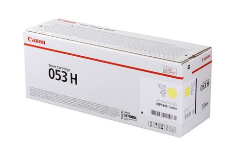 Oryginalny Toner Yellow Canon i-SENSYS X C1946P (CRG053HY, CRG-053HY, 2191C001) Oryginalny Toner Yellow Canon i-SENSYS X C1946P (CRG053HY, CRG-053HY, 2191C001)
