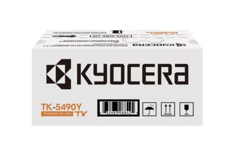 Oryginalny Toner Yellow Kyocera PA2101, MA2101 (TK5490Y, TK-5490Y, 1T0C22ANL1) Oryginalny Toner Yellow Kyocera PA2101, MA2101 (TK5490Y, TK-5490Y, 1T0C22ANL1)