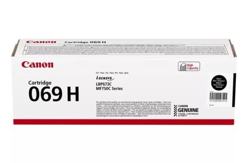 Oryginalny Toner Black Canon i-SENSYS MF752, MF754, LBP673 (CRG069H, CRG-069H, 5098C002) Oryginalny Toner Black Canon i-SENSYS MF752, MF754, LBP673 (CRG069H, CRG-069H, 5098C002)