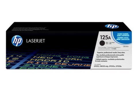 Oryginalny Toner Black HP Color LaserJet CM1312, CP1215, CP1515, CP1518 (125A CB540A) Oryginalny Toner Black HP Color LaserJet CM1312, CP1215, CP1515, CP1518 (125A CB540A)