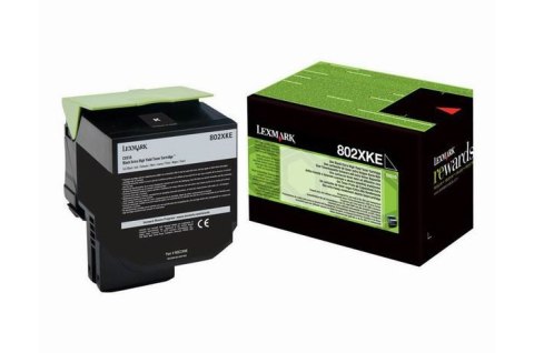 Oryginalny Toner Black Lexmark CX510 (80C2XKE) Oryginalny Toner Black Lexmark CX510 (80C2XKE)