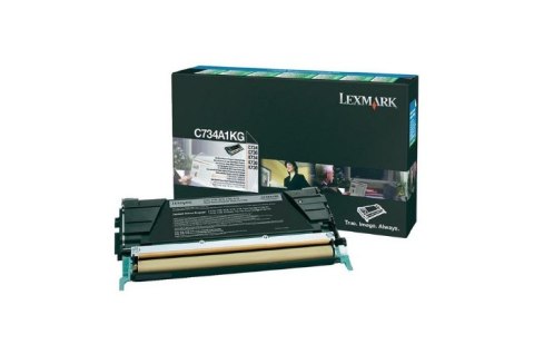 Oryginalny Toner Black Lexmark C734, C736, X734, X736, X738 (C734A1KG) Oryginalny Toner Black Lexmark C734, C736, X734, X736, X738 (C734A1KG)
