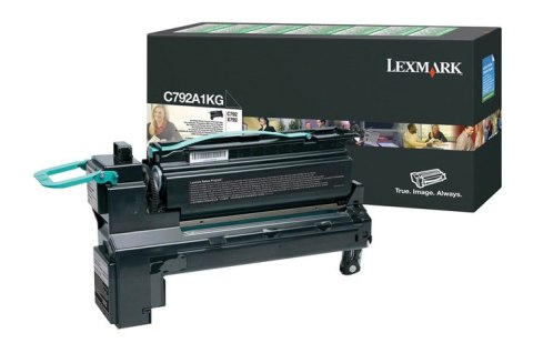 Oryginalny Toner Black Lexmark C792, X792 (C792A1KG) Oryginalny Toner Black Lexmark C792, X792 (C792A1KG)