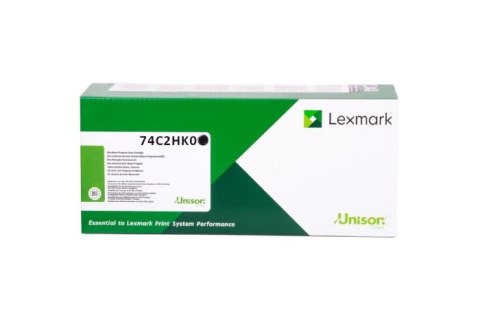 Oryginalny Toner Black Lexmark CS720, CS725 (74C2HK0) Oryginalny Toner Black Lexmark CS720, CS725 (74C2HK0)