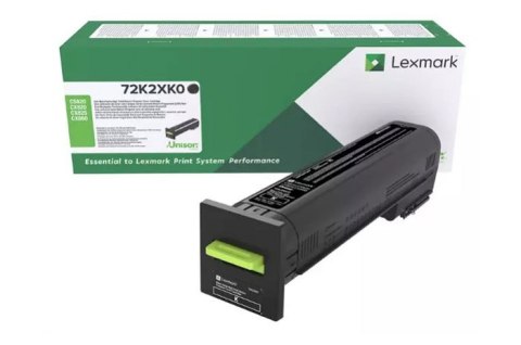 Oryginalny Toner Black Lexmark CS820, CX820, CX825, CX860 (72K2XK0) Oryginalny Toner Black Lexmark CS820, CX820, CX825, CX860 (72K2XK0)