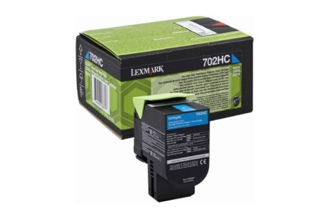 Oryginalny Toner Cyan Lexmark CS310, CS410, CS510 (70C2HC0) Oryginalny Toner Cyan Lexmark CS310, CS410, CS510 (70C2HC0)