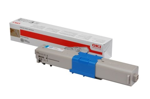 Oryginalny Toner Cyan OKI C332, MC363 (46508715) Oryginalny Toner Cyan OKI C332, MC363 (46508715)