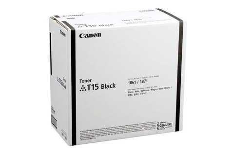 Oryginalny Toner Czarny Canon i-SENSYS X 1861, 1871 (T15, 5818C001) Oryginalny Toner Czarny Canon i-SENSYS X 1861, 1871 (T15, 5818C001)