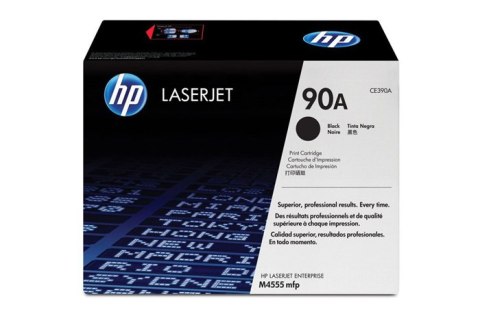 Oryginalny Toner Czarny HP LaserJet Enterprise 600 M601, M602, M603, M4555 (90A CE390A) Oryginalny Toner Czarny HP LaserJet Enterprise 600 M601, M602, M603, M4555 (90A CE390A)