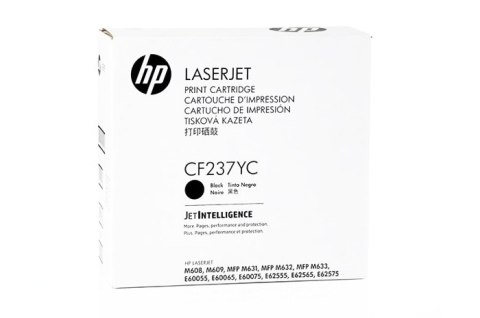 Oryginalny Toner Czarny HP LaserJet Enterprise M608, M609, M631 MFP, M632 MFP, M633 MFP (37YC CF237YC), kompatybilne z CF237Y Oryginalny Toner Czarny HP LaserJet Enterprise M608, M609, M631 MFP, M632 MFP, M633 MFP (37YC CF237YC), kompatybilne z CF237Y