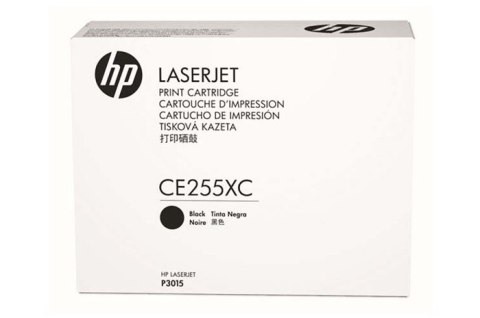 Oryginalny Toner Czarny HP LaserJet P3015 (55XC CE255XC), kompatybilne z CE255X Oryginalny Toner Czarny HP LaserJet P3015 (55XC CE255XC), kompatybilne z CE255X