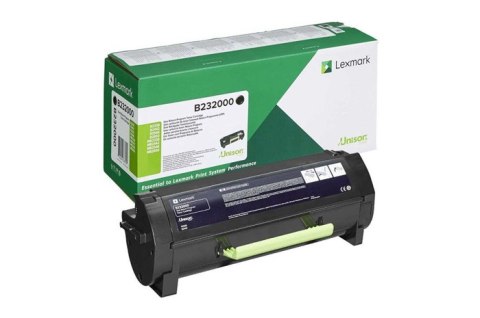 Oryginalny Toner Czarny Lexmark B2338, B2442, B2546, B2650, MB2338, MB2442, MB2546, MB2650 (B232000) Oryginalny Toner Czarny Lexmark B2338, B2442, B2546, B2650, MB2338, MB2442, MB2546, MB2650 (B232000)