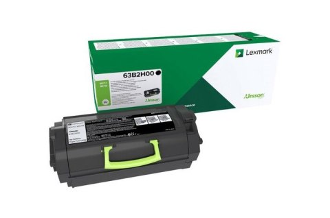 Oryginalny Toner Czarny Lexmark MX717, MX718 (63B2H00) Oryginalny Toner Czarny Lexmark MX717, MX718 (63B2H00)
