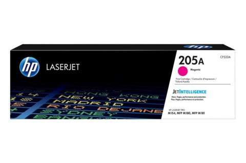 Oryginalny Toner Magenta HP Color LaserJet MFP M180, MFP M181 (205A CF533A) Oryginalny Toner Magenta HP Color LaserJet MFP M180, MFP M181 (205A CF533A)