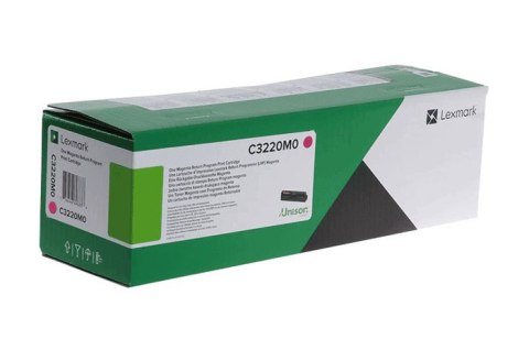 Oryginalny Toner Magenta Lexmark C3224, C3226, C3326, C3426 (C3220M0) Oryginalny Toner Magenta Lexmark C3224, C3226, C3326, C3426 (C3220M0)