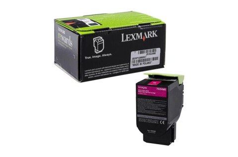 Oryginalny Toner Magenta Lexmark CS310, CS410, CS510 (70C2HME) Oryginalny Toner Magenta Lexmark CS310, CS410, CS510 (70C2HME)