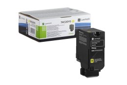 Oryginalny Toner Yellow Lexmark CS720, CS725, CX725 (74C2SY0)