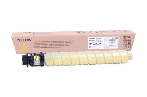 Oryginalny Toner Yellow Ricoh MPC2003, MPC2004, MPC2011, MPC2503, MPC2504 (841926) Oryginalny Toner Yellow Ricoh MPC2003, MPC2004, MPC2011, MPC2503, MPC2504 (841926)