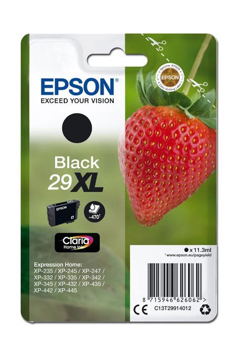 Oryginalny Tusz Black Epson 29XL (T2991, C13T29914012) Oryginalny Tusz Black Epson 29XL (T2991, C13T29914012)
