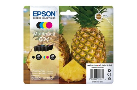 Oryginalny Tusz CMYK Epson 604 (T10G6, C13T10G64010) Oryginalny Tusz CMYK Epson 604 (T10G6, C13T10G64010)