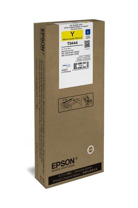 Oryginalny Tusz Yellow Epson T9444 (C13T944440) Oryginalny Tusz Yellow Epson T9444 (C13T944440)