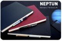 Kalendarz książkowy A4 2026 Biznesowy Dzienny Opus Neptun Bordowy