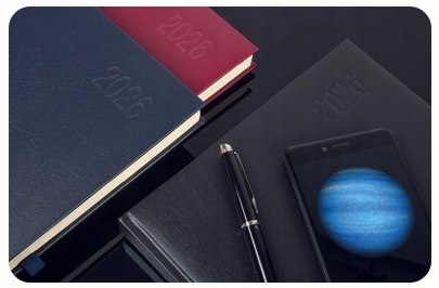 Kalendarz książkowy A4 2026 Biznesowy Dzienny Quantum Neptun Bordowy Kalendarz książkowy A4 2026 Biznesowy Dzienny Quantum Neptun Bordowy